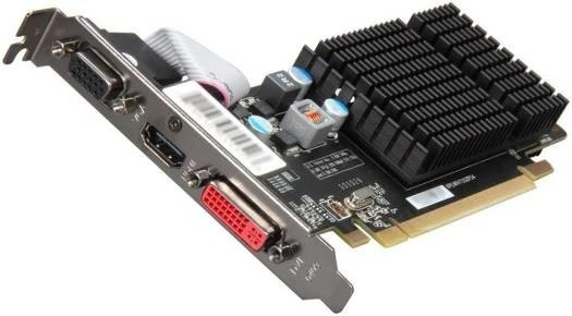 XFX Radeon HD 5450 1GB DDR3 Graphics Card, Silent Fanless, HDMI/DVI/VGA for HTPC & Office PCs, 650MHz Core, 80 Stream Processors