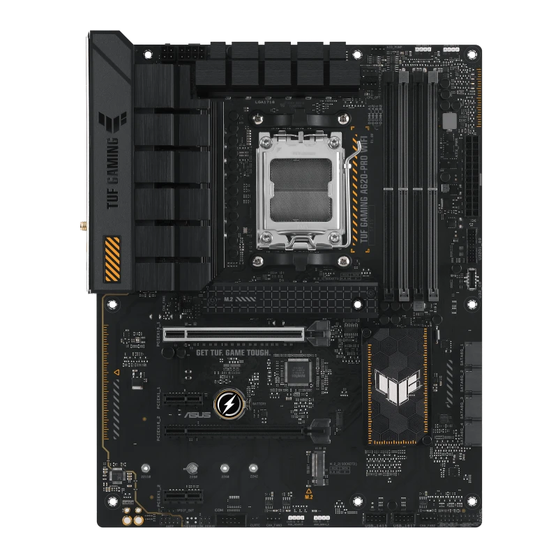 ASUS TUF Gaming A620-Pro Wi-Fi ATX AM5 Motherboard, AMD A620 Chipset, 4x DDR5 DIMM Slots | 90MB1FR0-M0EAY0
