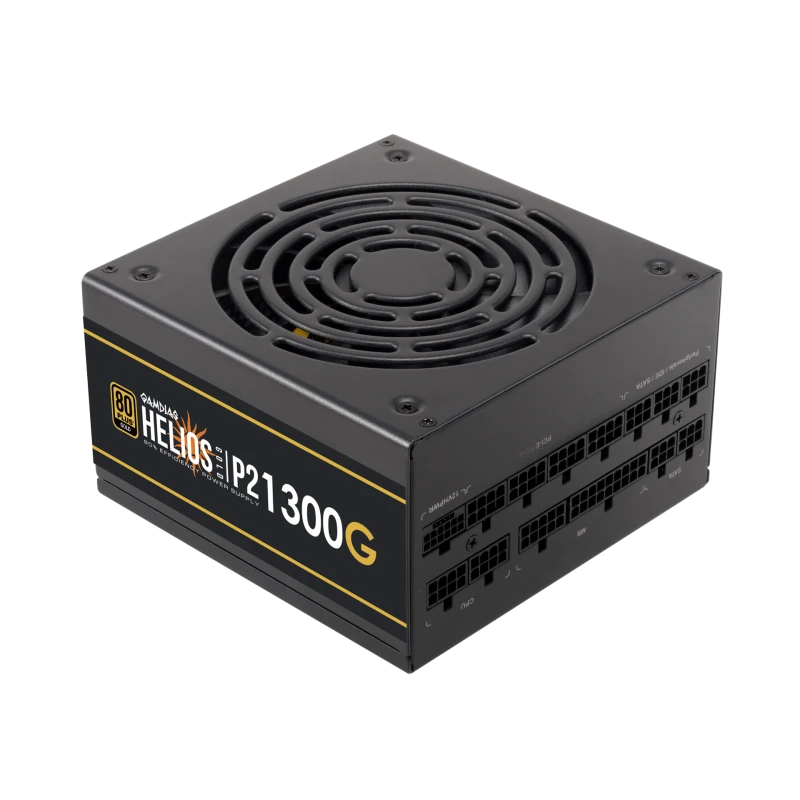 Gamdias HELIOS P2-1300G, Fully Modular 1300W 80 Plus Gold ATX 3.0 & PCIe Gen 5.0 Ready