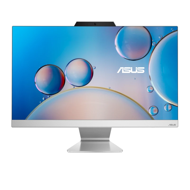 ASUS AIO A3402 Intel Core i5 1335U, 8GB RAM, 512GB SSD, 23.8" FHD Screen, Intel UHD Graphics, DOS ( Without Windows ), USB Eng-Arab Keyboard & USB Mouse, White | A3402WVAK-WPC0540