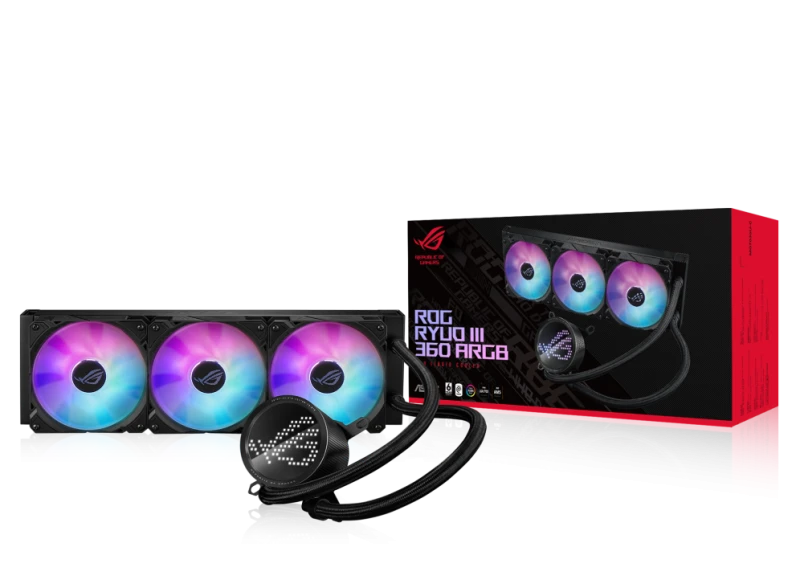 Asus ROG Ryuo III 360 liquid CPU cooler Black | 90RC00I1-M0UAY0