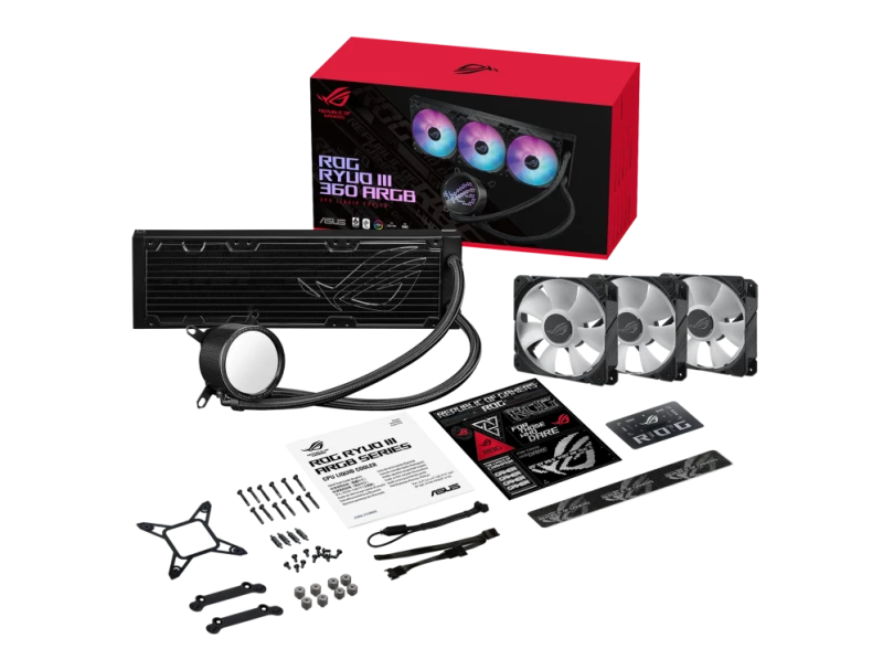 Asus ROG Ryuo III 360 liquid CPU cooler Black | 90RC00I1-M0UAY0