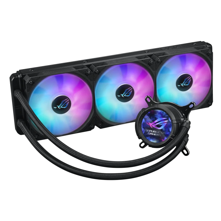 ASUS ROG STRIX LC III 360 ARGB LCD, 7th V2 gen Asetek pump, ROG STRIX AF-12S ARGB FAN | 90RC00W1-M0UAY0