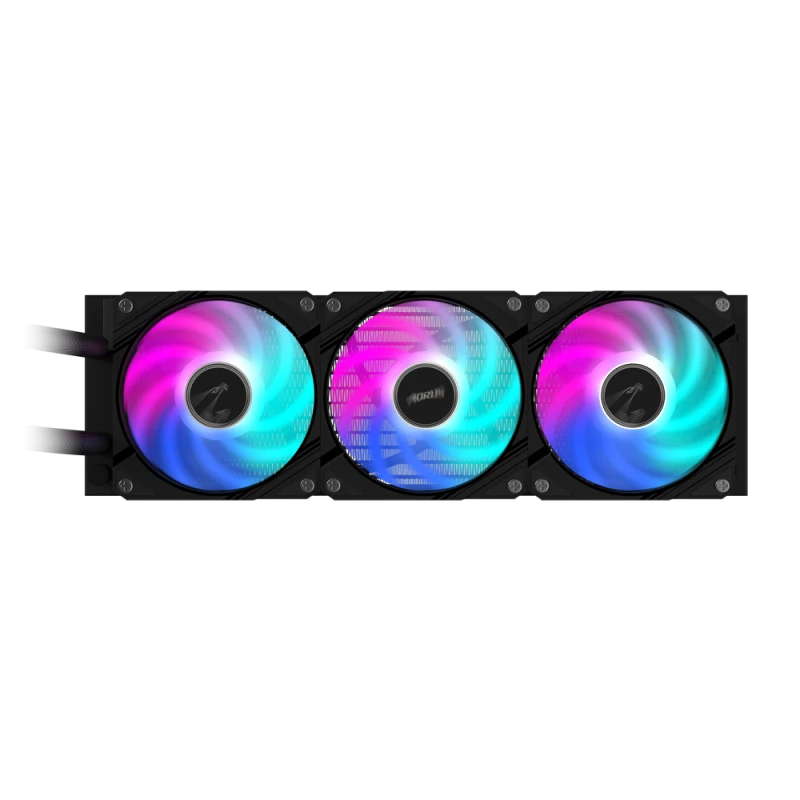 GIGABYTE  AORUS WATERFORCE II 360 Liquid Cooler With ARGB Fans, 360mm, Rotatable