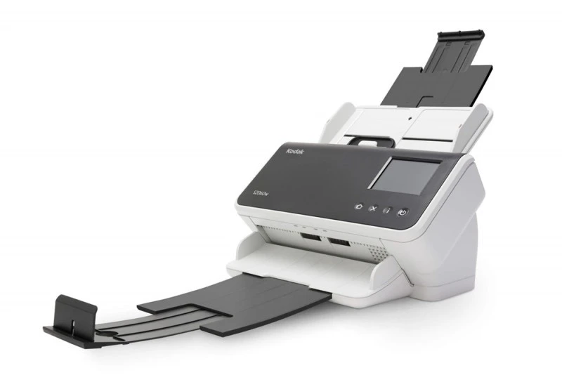Kodak S2080w A4 Network Document Scanner, 80 ppm, 80-Sheet ADF, Wi-Fi & Ethernet, USB 3.2, 600 dpi, Daily Duty 12,000 Pages/1025009