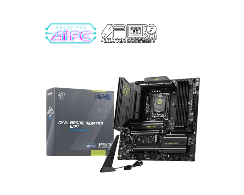 MSI M/ B MAG B860M РАЗРЕШЕНИЯ WIFI/ 911-7E40-002