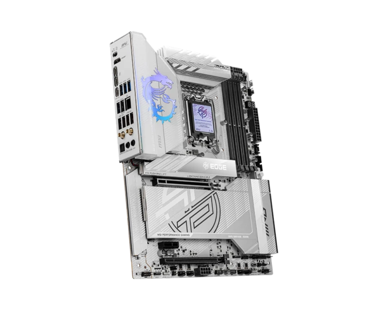 MSI MPG Z890 EDGE TI WiFi White Motherboard, LGA 1851, Intel