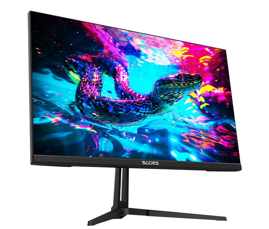 Sades HYDROPHIS 24.5 Inch FHD 1920x1080 VA Panel, 240Hz Refresh Rate, 0.5ms, HDMI 2.1, RGB Gaming Monitor | SA-240HZ