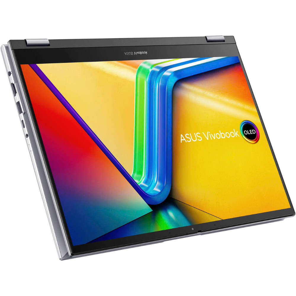 ASUS Vivobook S 14 Flip Laptop, 14" WUXGA IPS 60Hz Touch Display, Intel Core i5-1335U, 8GB RAM, 512GB SSD, Intel UHD Graphics,  Win11 Home, Cool Silver | TP3402VA-LZ255W