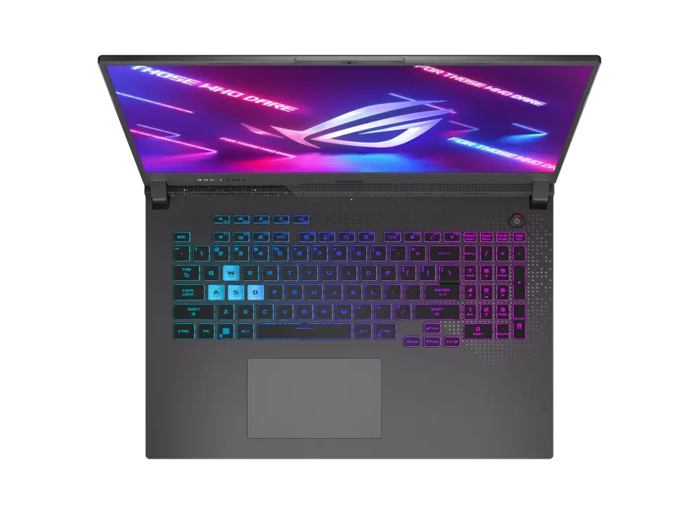 ASUS ROG STRIX G17, AMD Ryzen 9 7940HX, 16GB RAM, 1TB SSD, 17.3" FHD 144Hz, 8GB NVIDIA RTX 4060, Win11 Home, Eng-Arb Keyboard, Gray | G713PV-HX162W