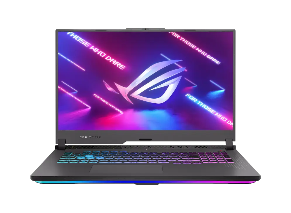 ASUS ROG STRIX G17, AMD Ryzen 9 7940HX, 16GB RAM, 1TB SSD, 17.3" FHD 144Hz, 8GB NVIDIA RTX 4060, Win11 Home, Eng-Arb Keyboard, Gray | G713PV-HX162W