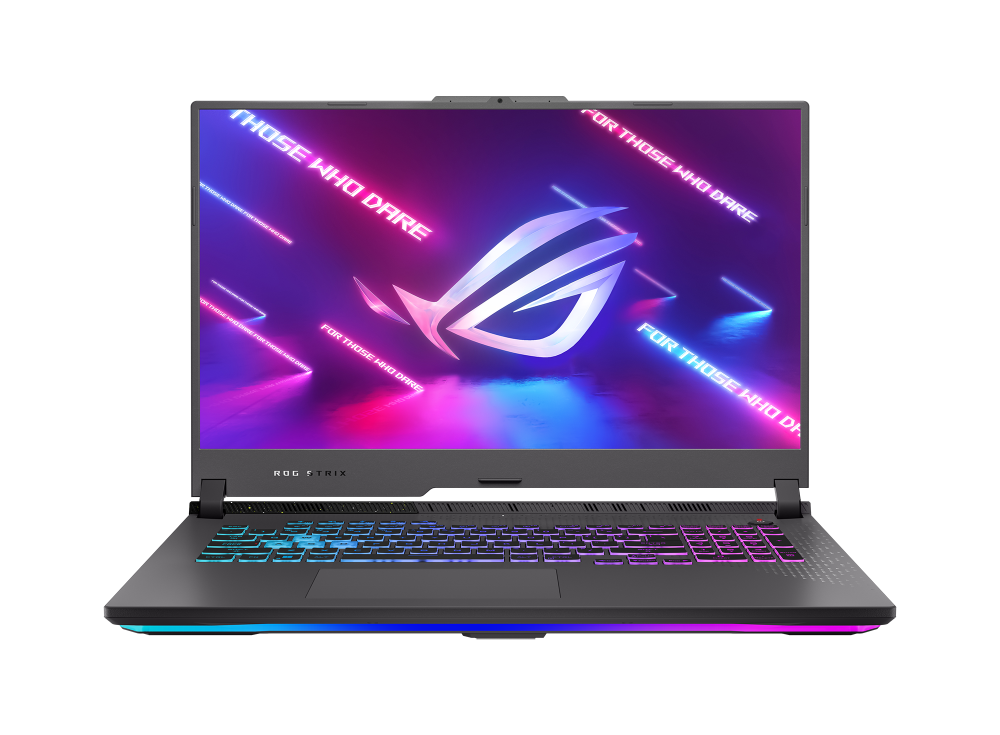 ASUS ROG STRIX G17, AMD Ryzen 9 7940HX, 32GB RAM, 1TB SSD, 17.3" FHD 144Hz, 8GB NVIDIA RTX 4070, Win11 Home, Eng-Arab Keyboard, Gray | G713PI-HX120W