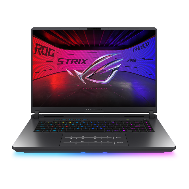 ASUS ROG STRIX G16,  Intel Core Ultra 7 255HX, 32GB RAM, 1TB SSD, 16" WUXGA 165Hz, 12GB NVIDIA RTX 5070Ti, Win 11 Home, Eng-Arb Keyboard, Volt Green, 2 Years Asus Warranty | G615LR-RV052W