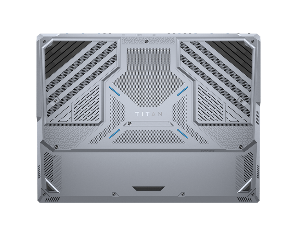 MSI TITAN 18 HX AI A2XWJG , Intel Core Ultra 9 285HX, 64GB RAM, 4TB SSD, 18" UHD+ Mini LED 120Hz, 24GB NVIDIA RTX 5090, Win 11 Home, Eng-Arab Keyboard, Black + Backpack, Mouse & 256GB Dual Drive | 9S7-182421-057