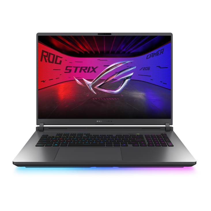 ASUS ROG STRIX G18, Intel Core Ultra 9 275HX, 32GB RAM, 1TB SSD, 18" WQXGA 240Hz, 16GB NVIDIA RTX 5080, Win 11 Home, Eng-Arb Keyboard, Gray + ROG Backpack