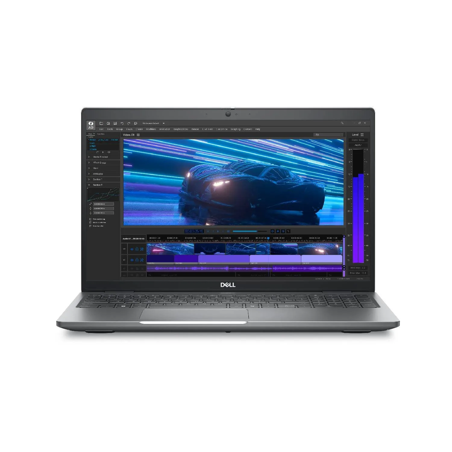 Dell Precision 3591 Mobile Workstation, Intel Core Ultra 7 155H, NVIDIA RTX 1000 Ada 6GB, 16GB DDR5, 1TB SSD, 15.6" FHD, Windows 11 Pro, Grey