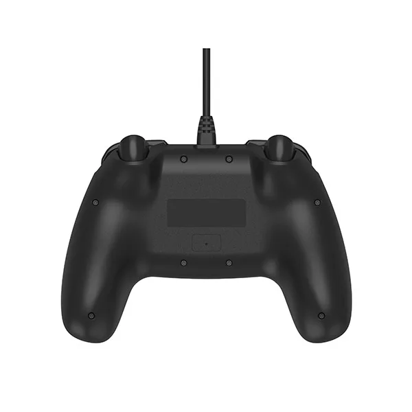 A4Tech Bloody GP30 USB Gamepad, Dual Vibration, Turbo Mode, 360° Joysticks, PC/PS3/Switch/Android Compatible, USB Wired Controller– Black/Blue