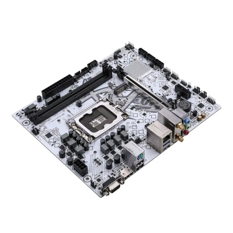 Colorful BATTLE-AX H610M-E WIFI V20 Micro-ATX Motherboard | Intel H610 Chipset, DDR4-3200, PCIe 3.0 M.2, HDMI+VGA, Gigabit LAN, WiFi 5 & Bluetooth