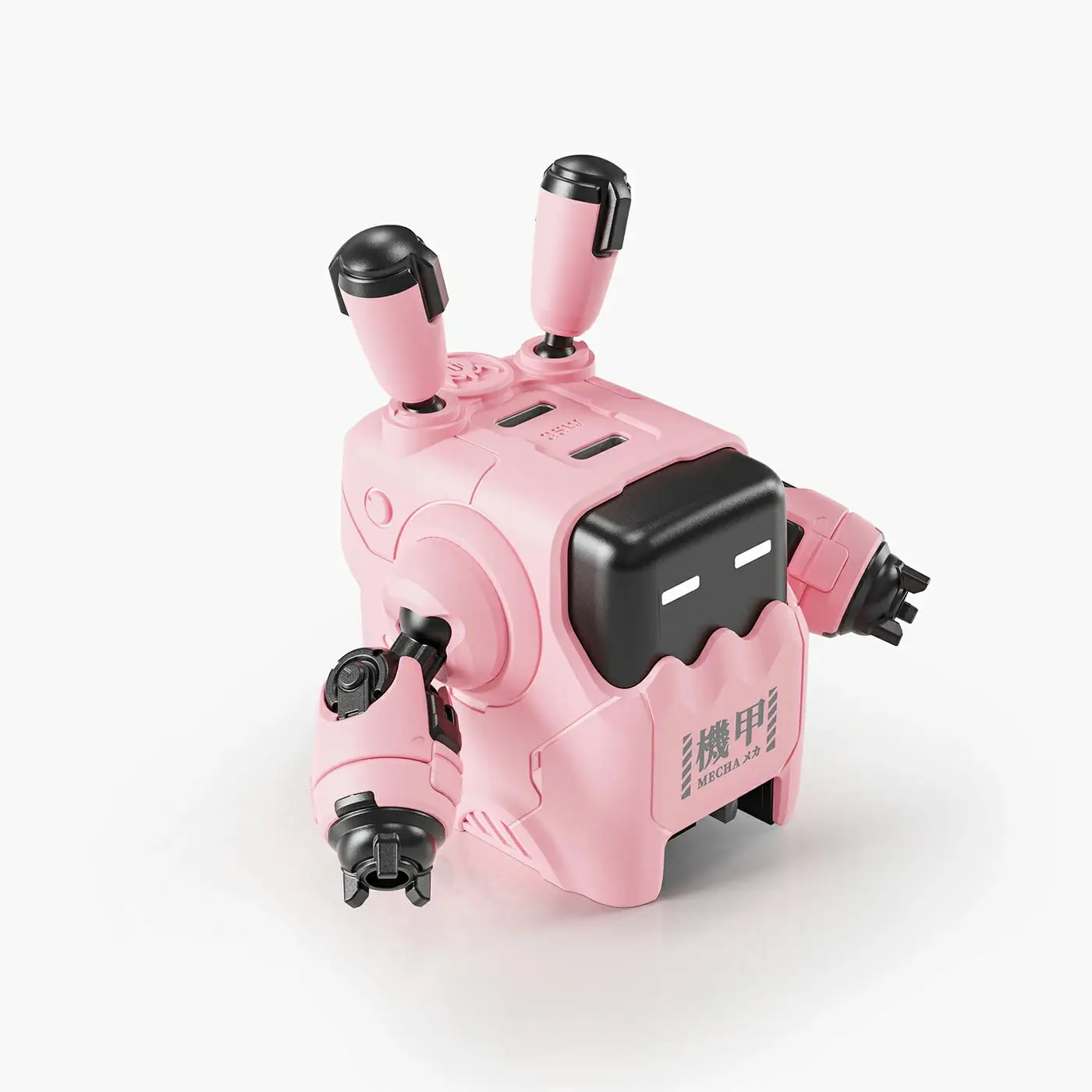 GravaStar Delta35 35W GaN Fast Charger, Pink, EU & UK Plug, USB-C PD & QC 3.0, Compact Travel-Friendly Design, Multi-Device Support | A35_PNK_EUK