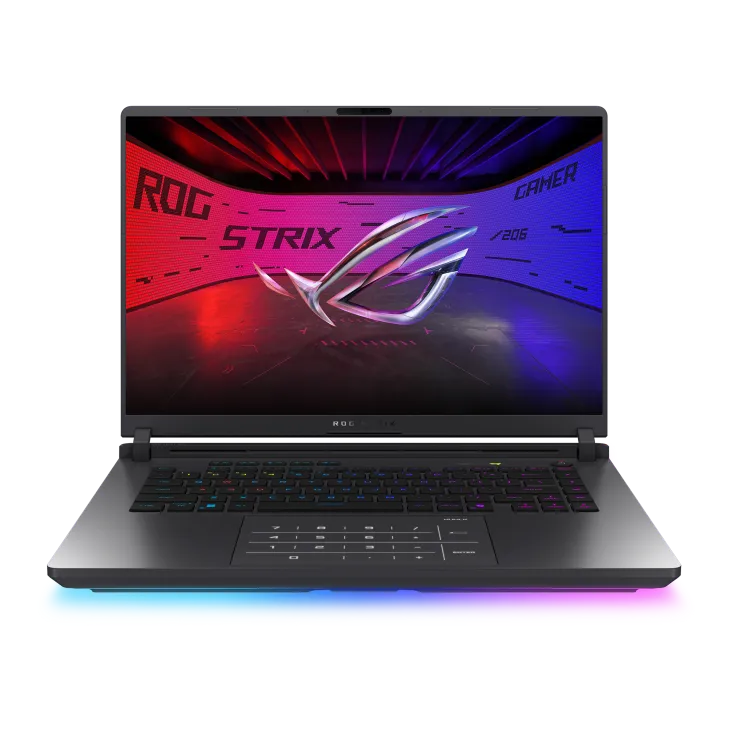 ASUS ROG STRIX G16, Intel Core i7 14650HX, 16GB RAM, 1TB SSD, 16" WUXGA 165Hz, 8GB NVIDIA RTX 5050, Win11 Home, Eng-Arb Keyboard, Gray | G615JHR-1SG7821W