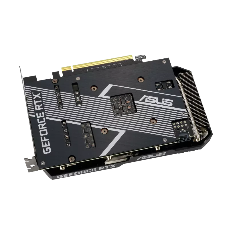 ASUS Dual GeForce NVIDIA RTX 3050 OC Edition 6GB GDDR6 Graphic Card, 96-bit 14 Gbps, 2304 CUDA Core, 1537 MHz Max Boost, Max Resolution 7680 x 4320, 2nd Generation RT Cores, 2 Year Warranty, Black | 90YV0K60-M0NA00