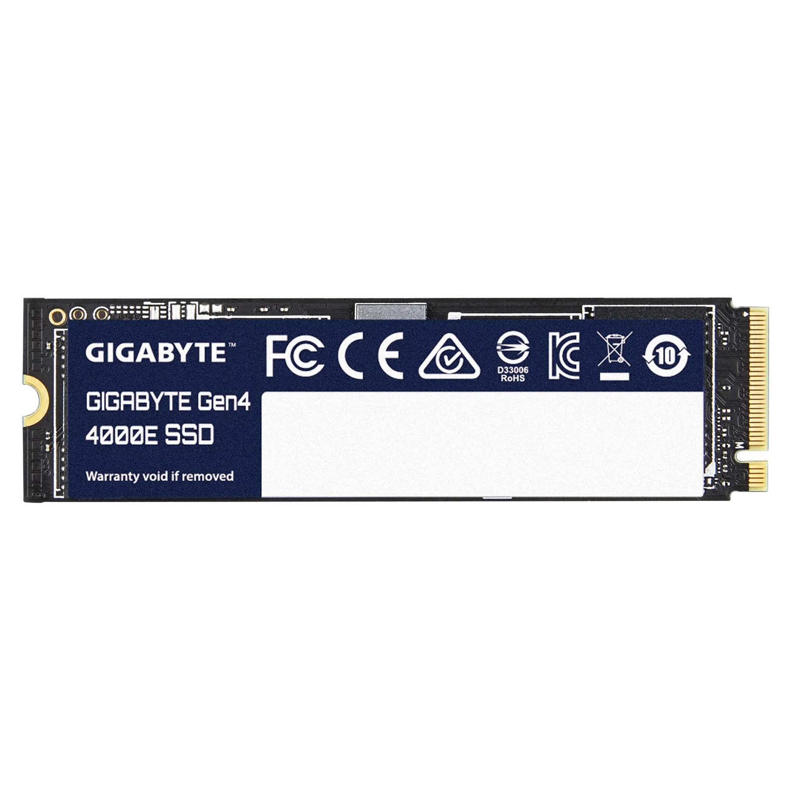 GIGABYTE Gen4 4000E SSD 1TB, Up to 4000 MB/s Sequential Read speed, PCI Express 4.0x4, NVMe 1.4 | G440E1TB