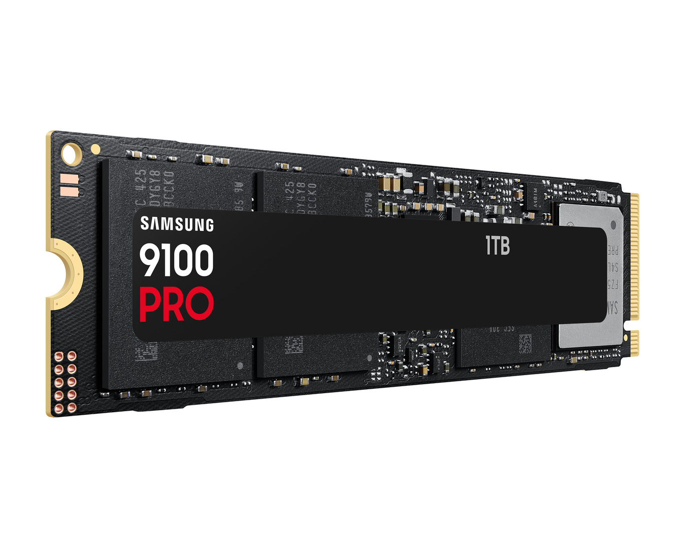 Samsung 9100 PRO PCIe 5.0 NVMe M.2 1TB SSD, 14,800/ 13,400 MB/s Sequential Speeds, 2GB Low Power DDR4X SDRAM Cache Memory, Gen 5 | MZ-VAP1T0BW