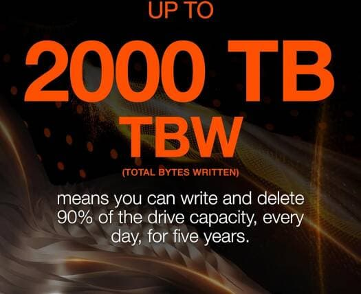 Seagate FireCuda 540 PCIe Gen5 x4 NVMe 2.0 M.2 2280-D2 Internal SSD, 2TB Capacity, 10,000 Sequential Read 10,000 Sequential Write, 3D TLC NAND Flash Memory, 2,000 TBW | ZP2000GM3A004