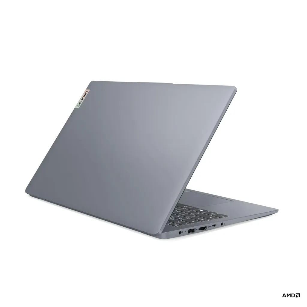 LENOVO IDEAPAD SLIM 3 15ABR8  AMD Ryzen 7 7730U, 16GB RAM, 512GB SSD, 15.6" FHD IPS, AMD Radeon™ Graphics, Windows 11 Home, ENG-ARAB Keyboard, Arctic Grey, Lenovo Warranty | 82XM00XRAX