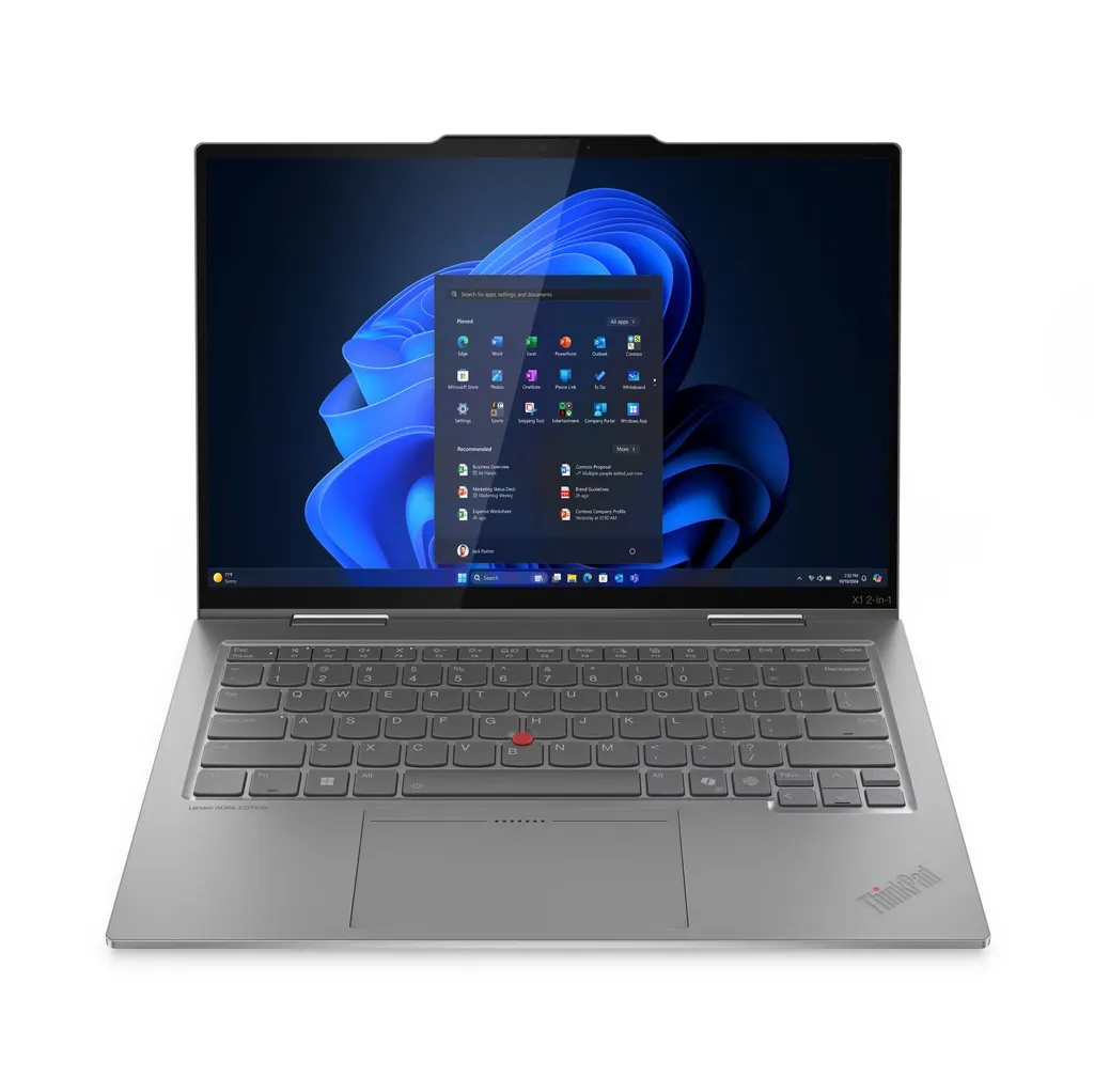 LENOVO THINKPAD X1 2-in-1 Gen 10 Aura Edition, Intel Core Ultra 7 258V, 32GB RAM, 1TB SSD, 14" WUXGA IPS Touch & Flip, Intel Arc Graphics, Windows 11 Pro, Eng Arab Keyboard, Lenovo Warranty | 21NU00E7GR