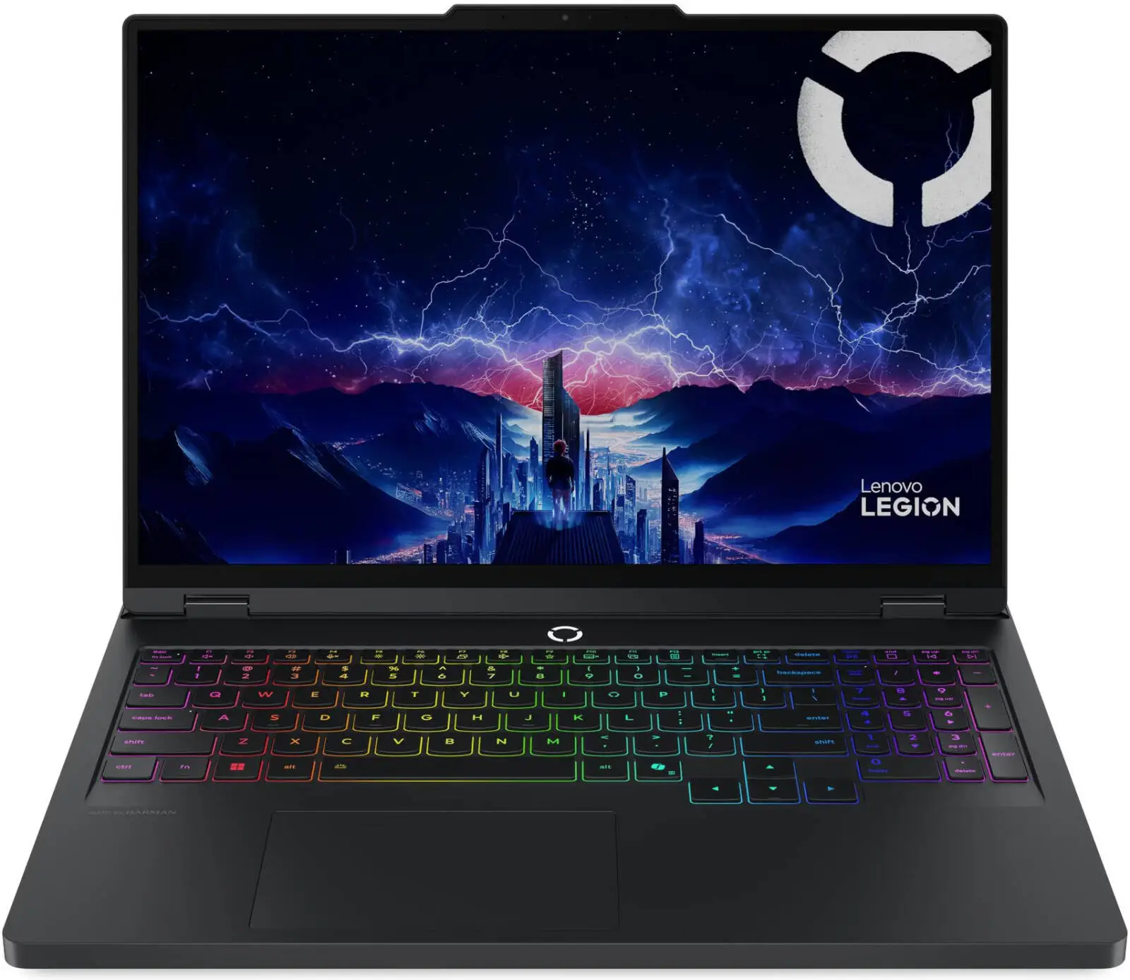 Lenovo Legion Pro 5 16IAX10 Gaming Laptop, 16" WQXGA OLED 165Hz Display, Intel Core Ultra 9 275HX, 32GB RAM, 1TB SSD, GeForce RTX 5070 8GB GPU, English-Arabic KB, Win11, Eclipse Black | 83F3001YAX