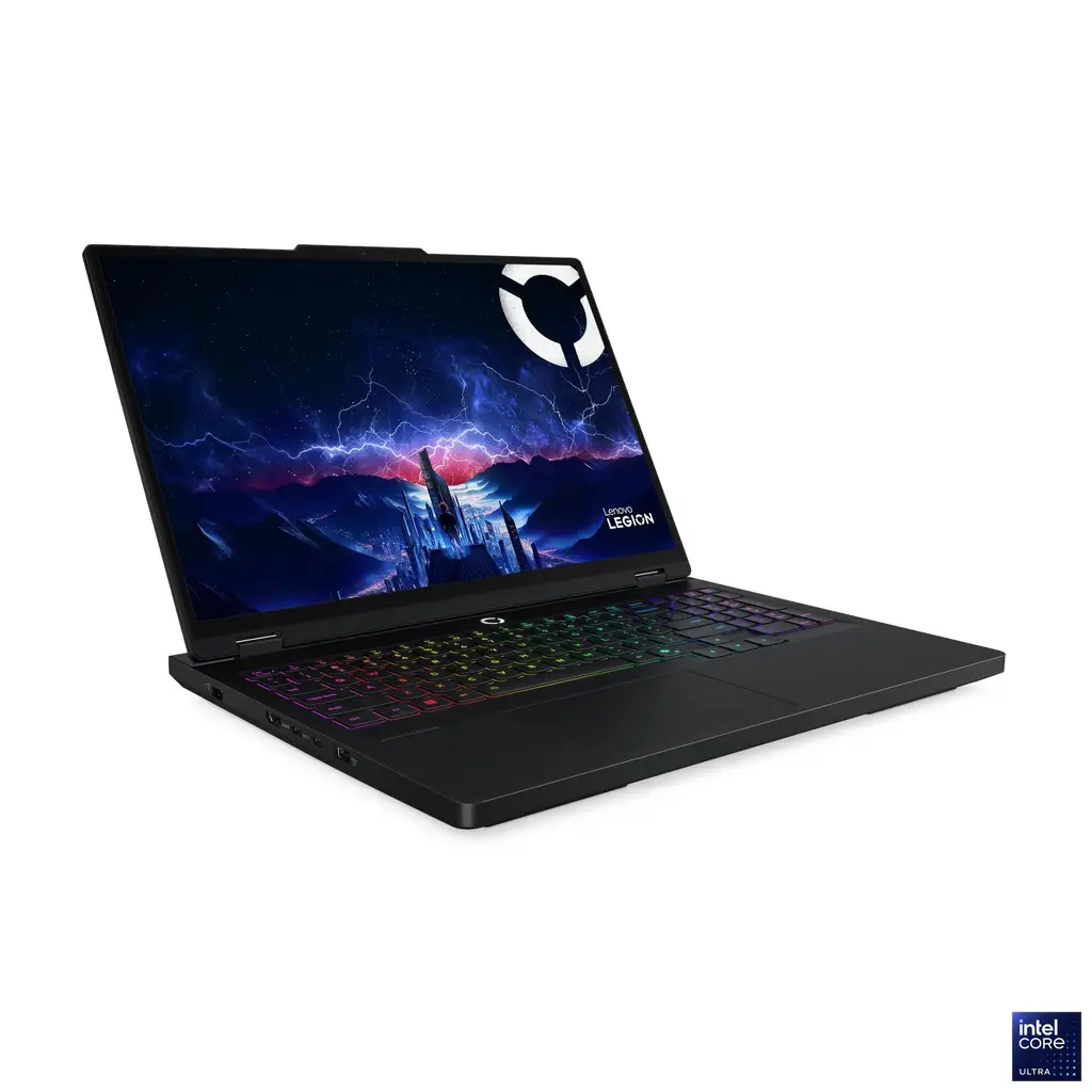 Lenovo Legion Pro 5 16IAX10H Gaming Laptop, 16" WQXGA OLED 165Hz Display, Intel Core Ultra 9-275HX, 32GB RAM, 1TB SSD, NVIDIA GeForce RTX 5070 Ti 12GB, English-Arabic K/B, Windows 11 Home, Eclipse Black | 83LU000RAX