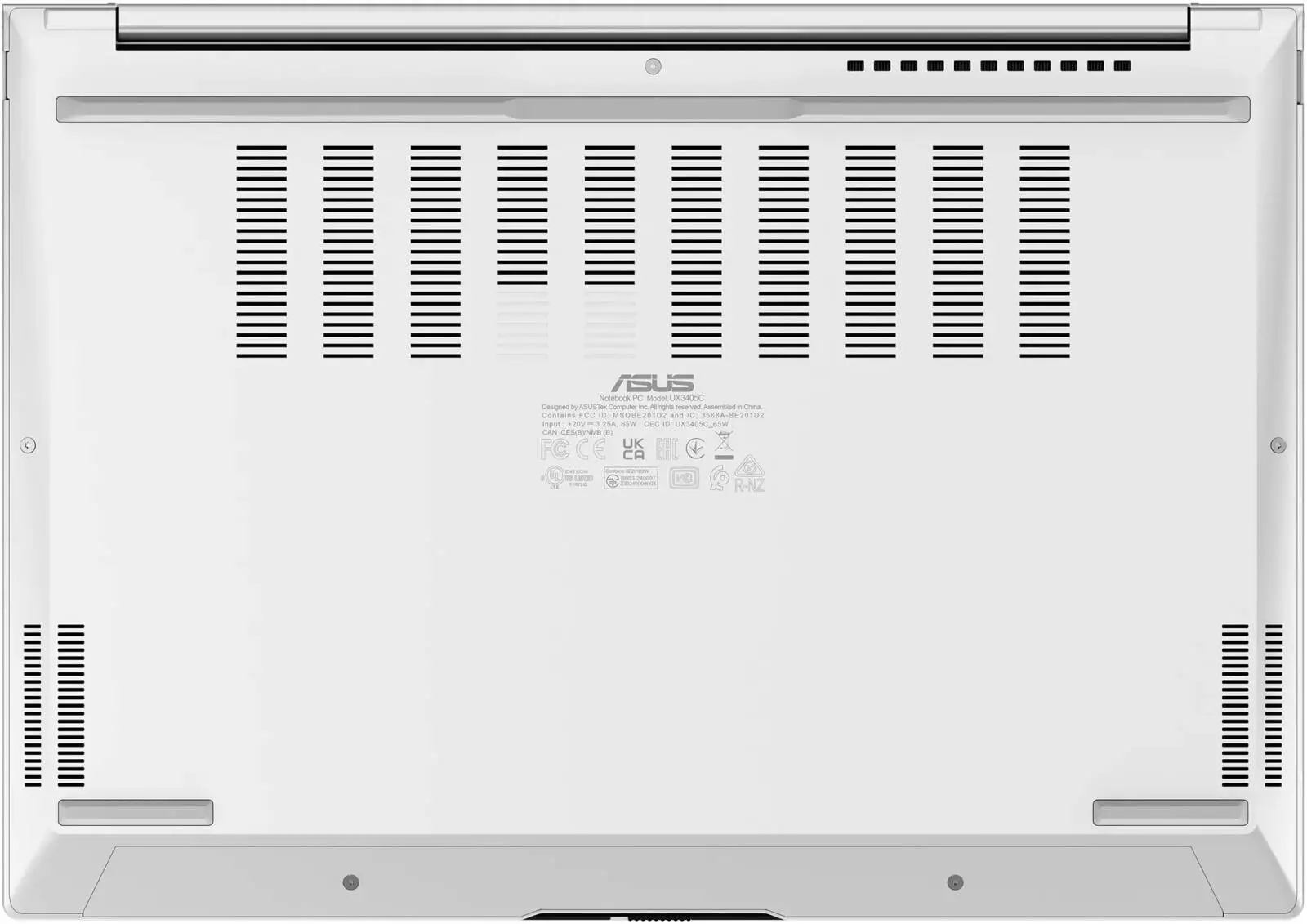 ASUS Zenbook 14 OLED UX3405CA Laptop, 14" WUXGA OLED Display, Intel Core Ultra 9 285H, 32GB RAM, 1TB SSD, Intel Arc Graphics, English-Arabic KB, Win11Home, Foggy Silver | 90NB14W4-M00840