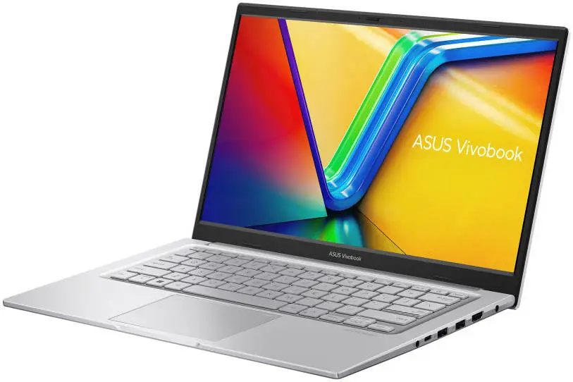 ASUS Vivobook 14 X1404VAP Laptop, 14" FHD IPS Display, Intel Core 7 150U, 16GB RAM, 1TB SSD, Intel Graphics, English-Arabic Keyboard, Windows 11 Home, Cool Silver | 90NB13U2-M00TA0