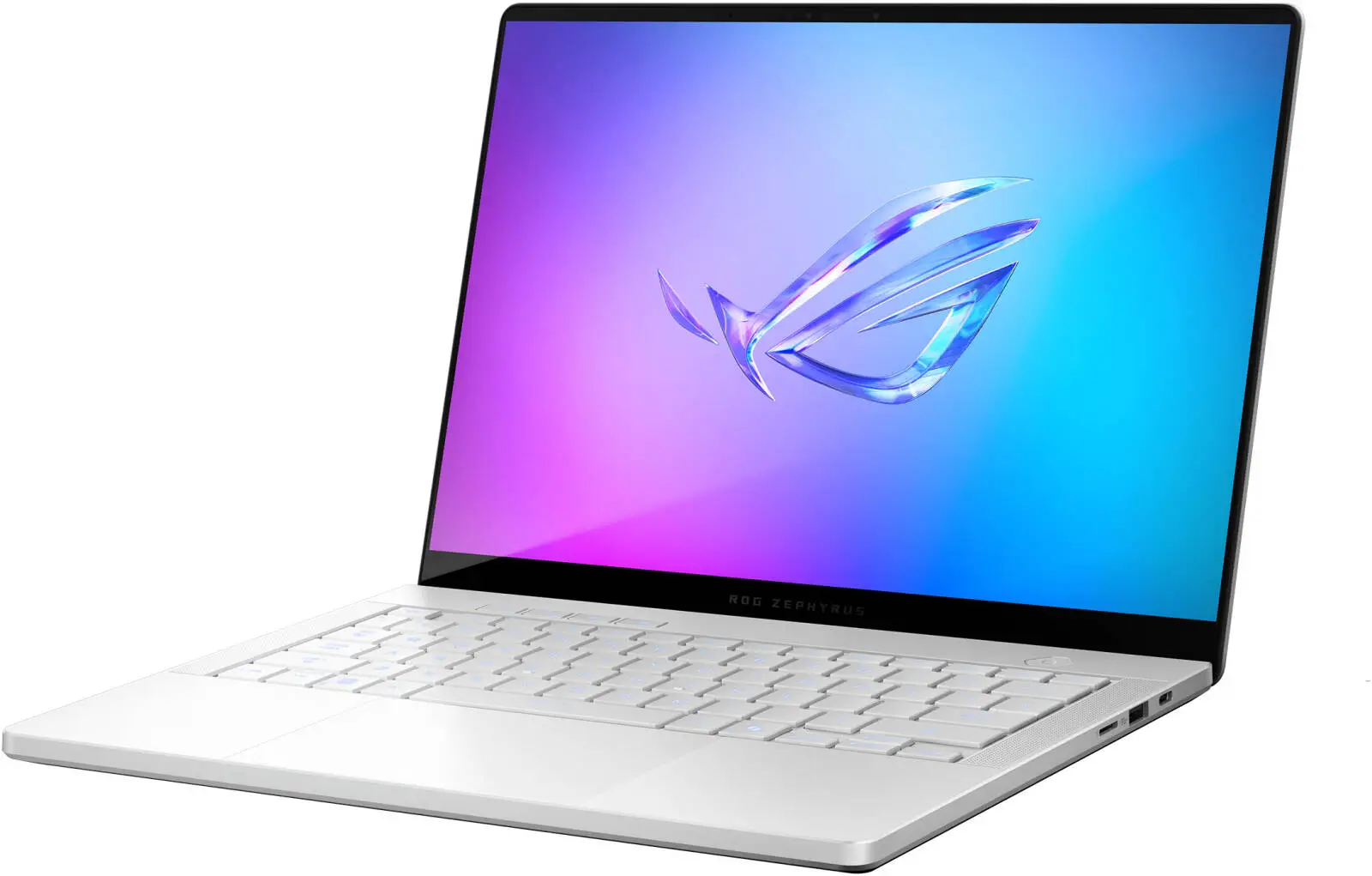 ASUS ROG Zephyrus G14 GA403 Gaming Laptop, 14" 3K OLED Display, AMD Ryzen AI 9 465, 32GB RAM, 1TB SSD, GeForce RTX 5060 8GB GPU, English-Arabic K/B, Win 11, Platinum White | 90NR0QL2-M005E0