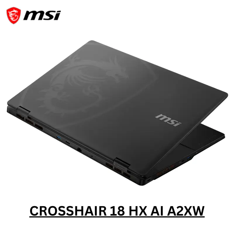 MSI Crosshair 18 HX AI A2XWFKG Gaming Laptop, 18" QHD+ IPS 240Hz Display, Intel Core Ultra 7 251HX, 16GB RAM, 1TB SSD, GeForce RTX 5060 8GB Graphics, English-Arabic K/B, Windows 11 Home, Black | 9S7-184111-070