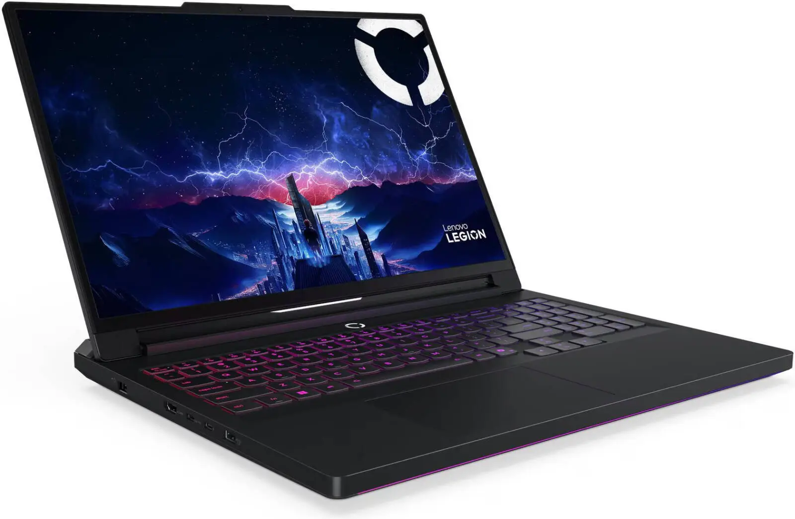 Lenovo Legion Pro 7 16IAX10H Gaming Laptop, 16" WQXGA OLED 240Hz Display, Intel Core Ultra 9 275HX, 32GB RAM, 2TB SSD, GeForce RTX 5070 Ti 12GB GPU, English (UK) K/B, No OS, Eclipse Black | 83F500AJPS