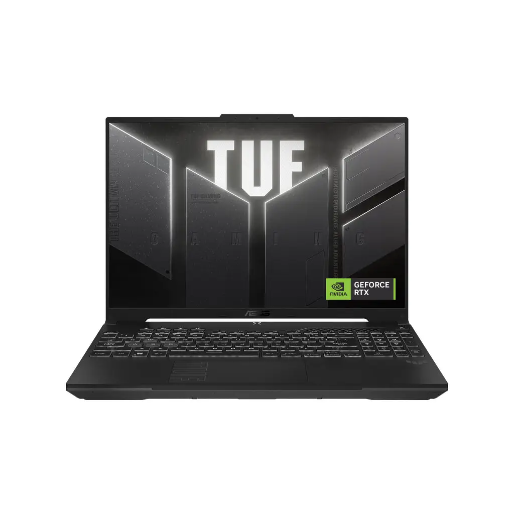 ASUS TUF Gaming F16 FX607VJR Gaming Laptop, 16" WUXGA 144Hz Display, Intel Core 5 205H, 16GB RAM, 512GB SSD, GeForce RTX 3050 6GB GPU, English-Arabic K/B, Windows 11 Home, Gray | 90NR0MZ6-M00KP0