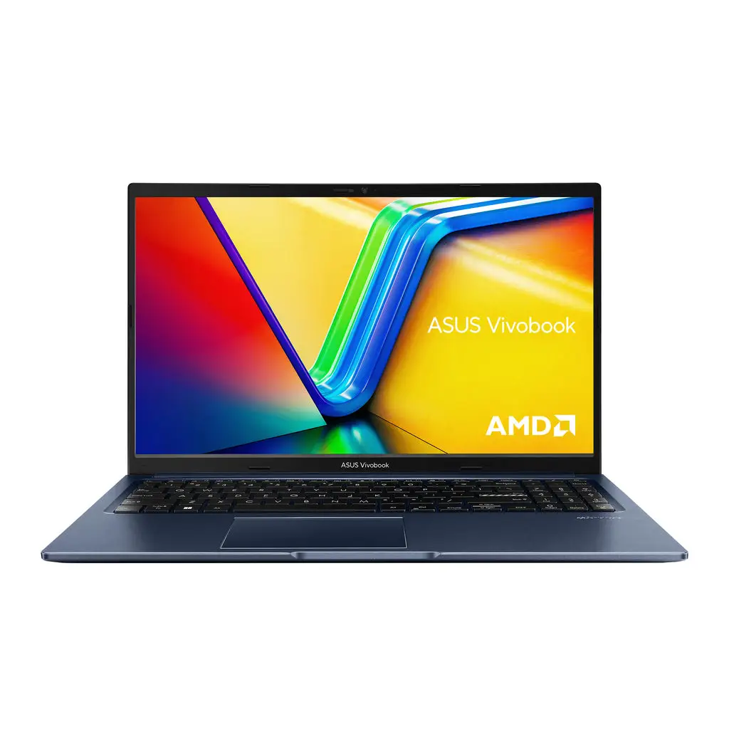 ASUS Vivobook 15 M1502XA Laptop, 15.6" FHD Display, AMD Ryzen 9 7940HS, 16GB RAM, 512GB SSD, AMD Radeon Graphics, Windows 11 Home, English-Arabic Keyboard, Blue | 90NB19L1-M00210