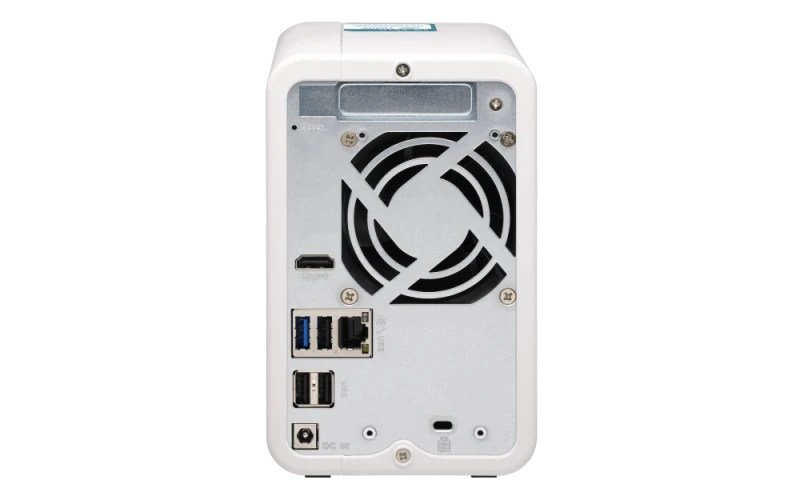 QNAP TS-251D-2G 2-Bay NAS Enclosure - Intel Celeron 2.0 GHz Dual-Core CPU, 2GB DDR4 RAM, 2 x USB 3.1 Gen 1 + 3 x USB 2.0 Ports | TS-251D-2G
