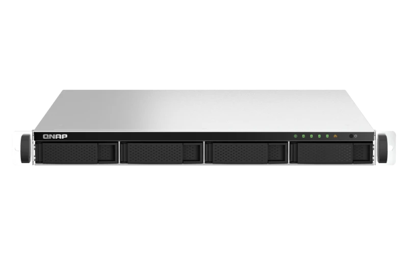 QNAP TS-464U-RP-4G 4-Bay Rackmount NAS, Intel Celeron N5105, 4GB RAM, 2.5GbE, PCIe