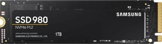 Samsung 980 1 TB NVMe M.2 SSD, PCIe 3.0 x4, Up to 3,500 MB/s Read, Black