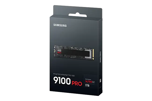 Samsung 9100 PRO SSD, 1TB, PCIe 5.0