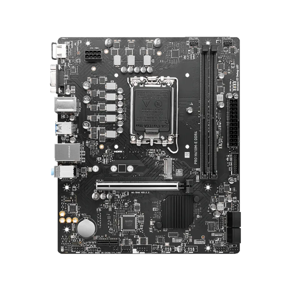 MSI PRO H610M-E