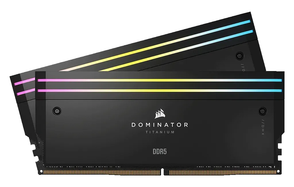 Corsair Dominator Titanium RGB 96GB (2x48GB) DDR5 6600MT/s CL32