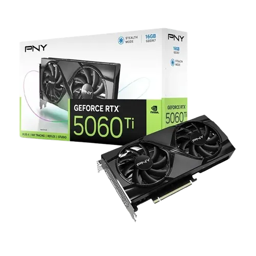 PNY GeForce RTX 5060 Ti 16GB Dual Fan 16GB DDR7
