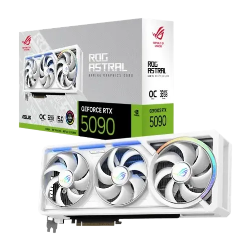 ASUS ROG Astral NVIDIA GeForce RTX 5090 32GB GDDR7 WHITE OC Edition