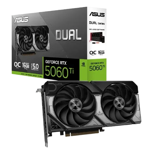 Asus GeForce RTX 5060 Ti Dual OC 16GB GDDR7 PCI-Express