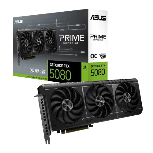 ASUS PRIME GeForce RTX 5080 16GB GDDR7 OC Edition