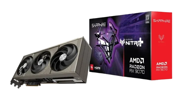 Sapphire NITRO+ AMD Radeon RX 9070, 16GB